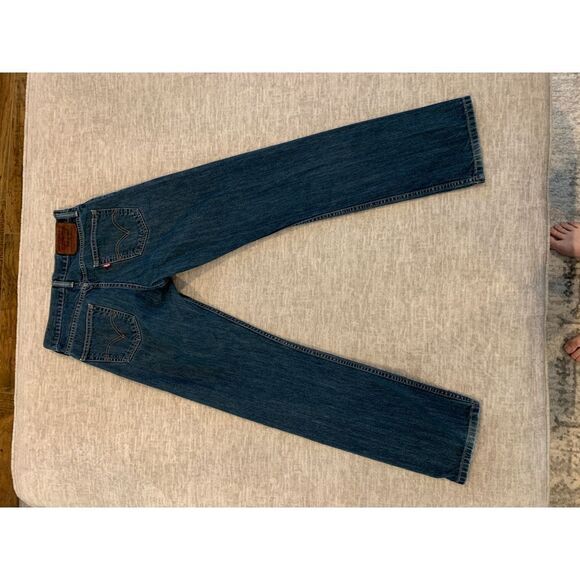Levi's‎ 514 Straight Leg Classic Blue Denim Jeans W29 L32 - Picture 1 of 7